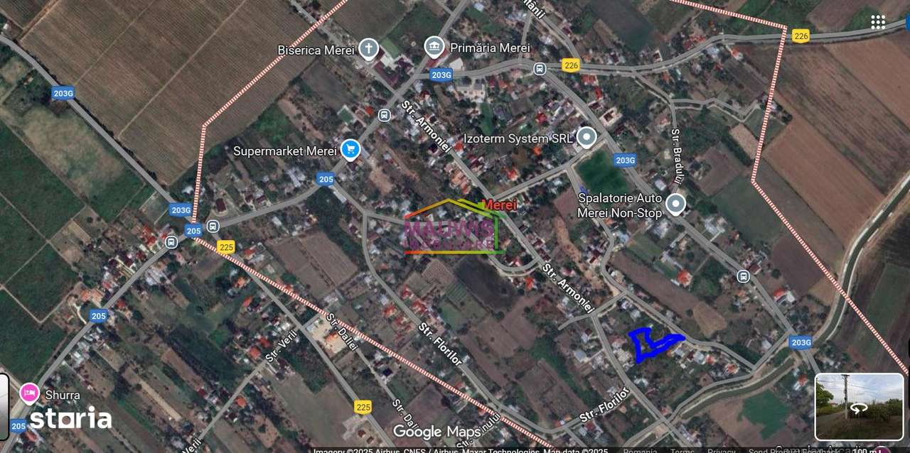 Vand Teren 1723 mp cu casa 3 camere in comuna Merei Judet Buzau-2