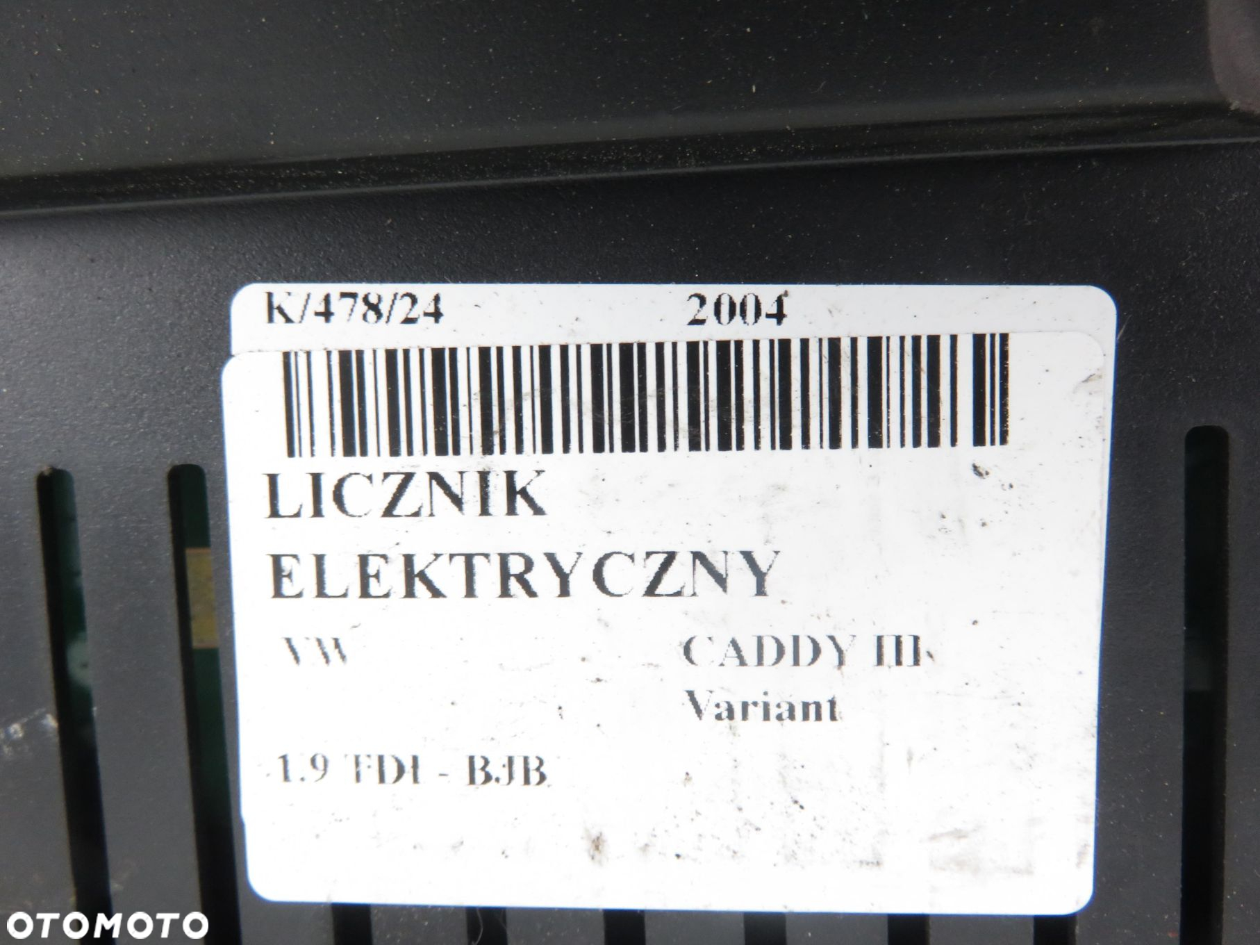 LICZNIK VW CADDY III 1.9 TDI 2K0920841A 110080237015 - 8
