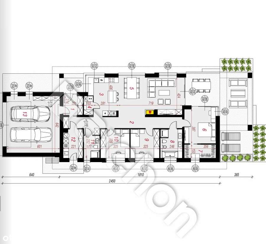 Kraków - Modlniczka dom parterowy pompa ciepła w cenie / opcja 200m2-3