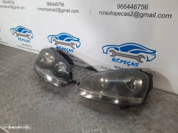 OTICA OTICAS VOLKSWAGEN VW GOLF V 5 MK5 JETTA MK5 OPTICA OPTICAS FAROL FAROIS ORIGINAIS - 2