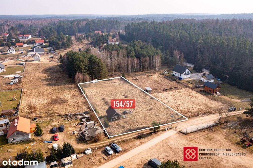 Działka budowlana Łapka z warunkami zabudowy!!! - Pełny obrazek: 4/8