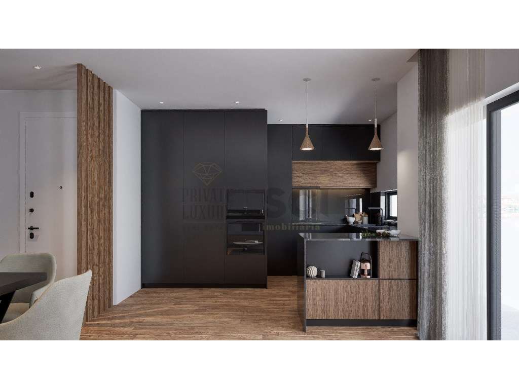 Apartamento Duplex Novo T2+1 Charneca Varandas Parqueamento - Grande imagem: 4/43