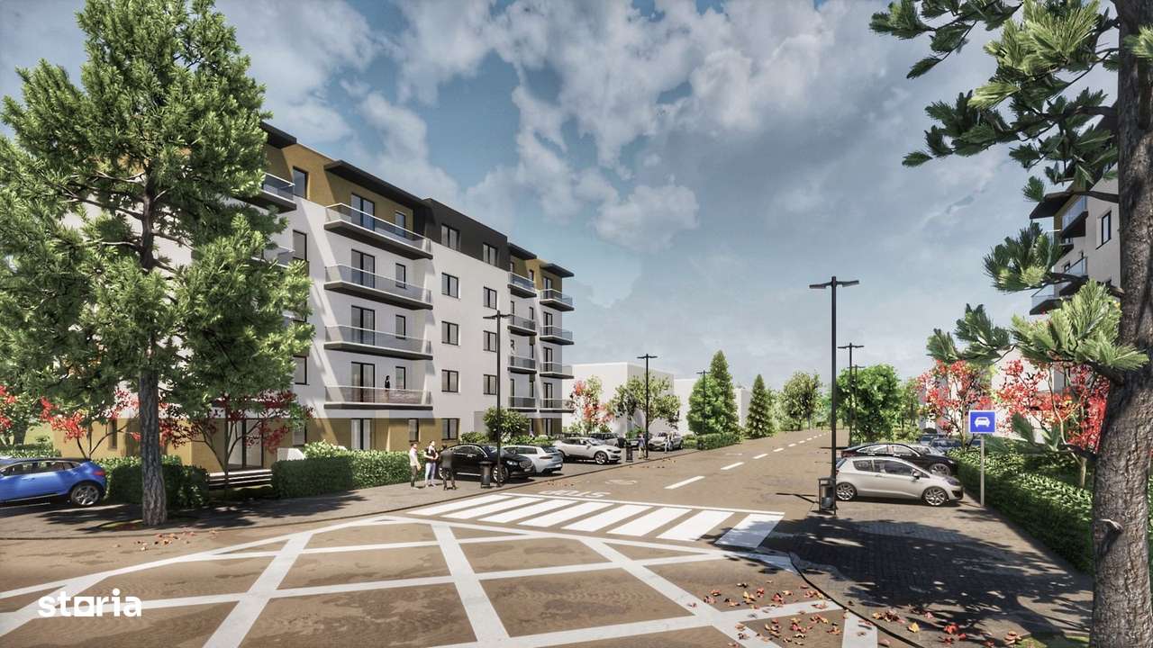 APARTAMENT 2 CAMERE CU CURTE PROPRIE – BERCENI / VIDRA - Imagine principală: 4/7