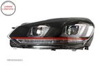 Ansamblu Bara Fata VW Golf VI 6 (2008-2013) cu Faruri LED Golf 7 U Design Semnal D- livrare gratuita - 8