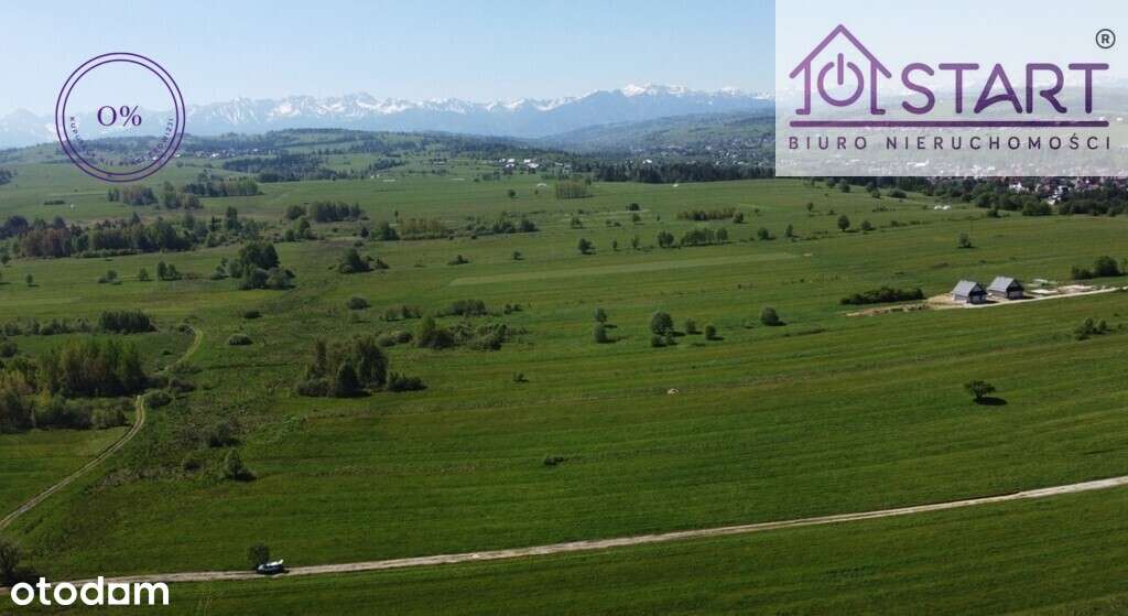 Działka o pow. 1007 m2 w Szaflarach-0