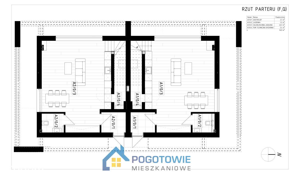 Nowe Domy w Zabudowie Bliźniaczej w Izabelinie - Pełny obrazek: 4/5