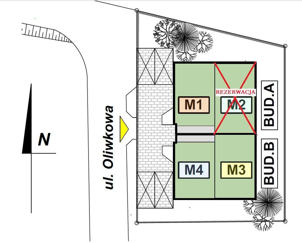 Bezczynszowe mieszkanie stan dew. ogródek, POMPA CIEPŁA, ul. Oliwkowa-6