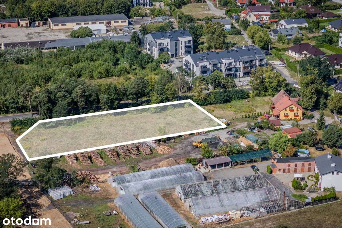 Działka budowlana pod zabudowę bliźniaczą-1