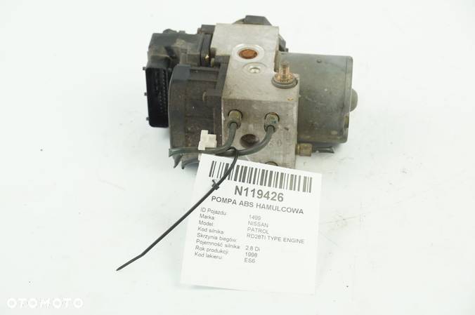 980701127 NISSAN PATROL IV POMPA ABS HAMULCOWA - 3