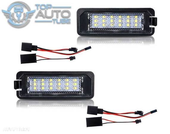 Lampi led fara eroare numar inmatriculare Passat B6 CC Golf Polo/Skoda - 2