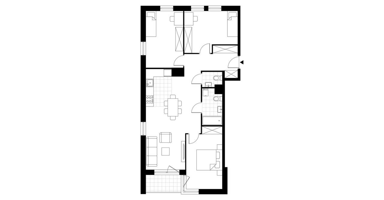 Stara Cegielnia Mielec | mieszkanie 4-pok. | D_M27 - Pełny obrazek: 4/9