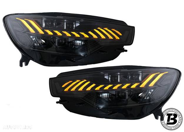 Faruri LED compatibile cu Audi A6 4G C7 Facelift Design - 14