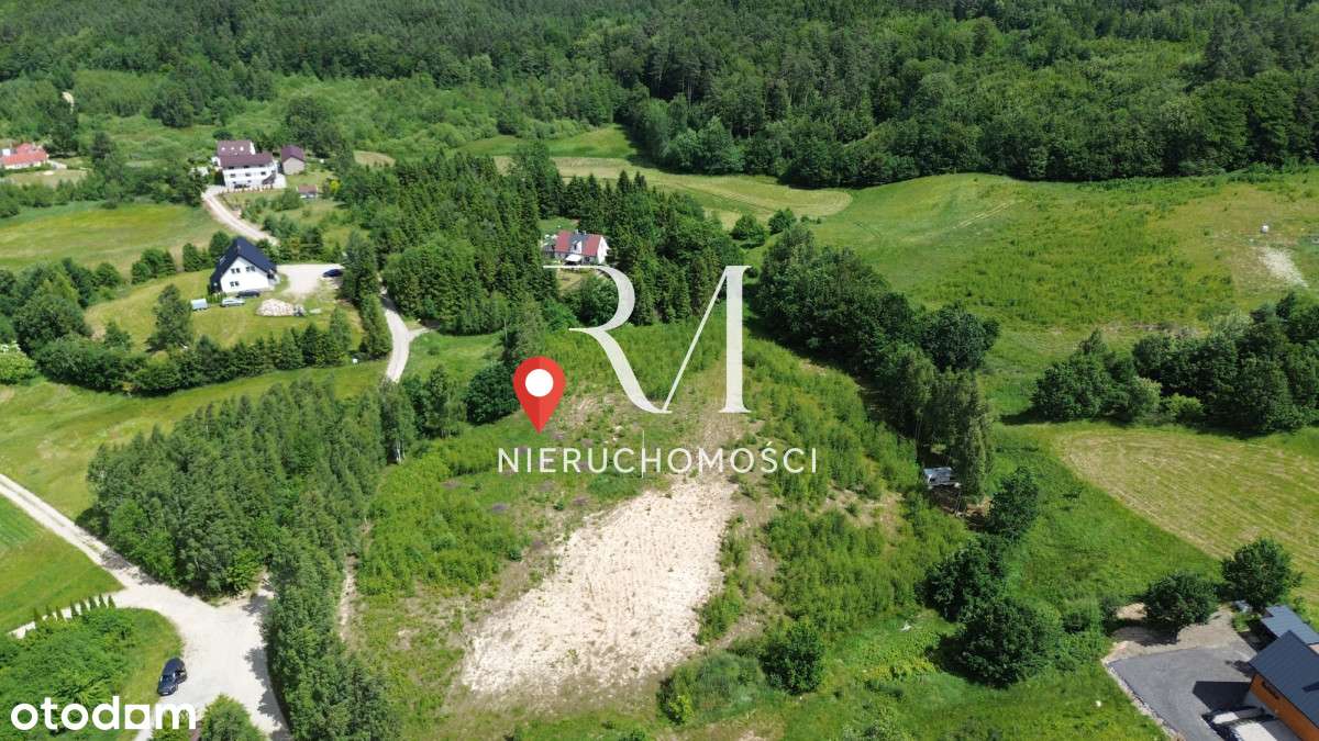 Działka otoczona lasem-12km od trasy S-6-1