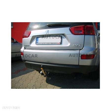 Carlig de remorcare pentru Peugeot 4007 - suv - sistem demontabil automat - din 2007 - 6