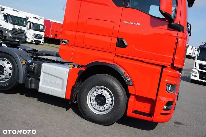 MAN / TGX / 26.520 / EURO 6 / ACC / GX / PUSHER / RETARDER / DMC 68 000 KG / NOWY - 31