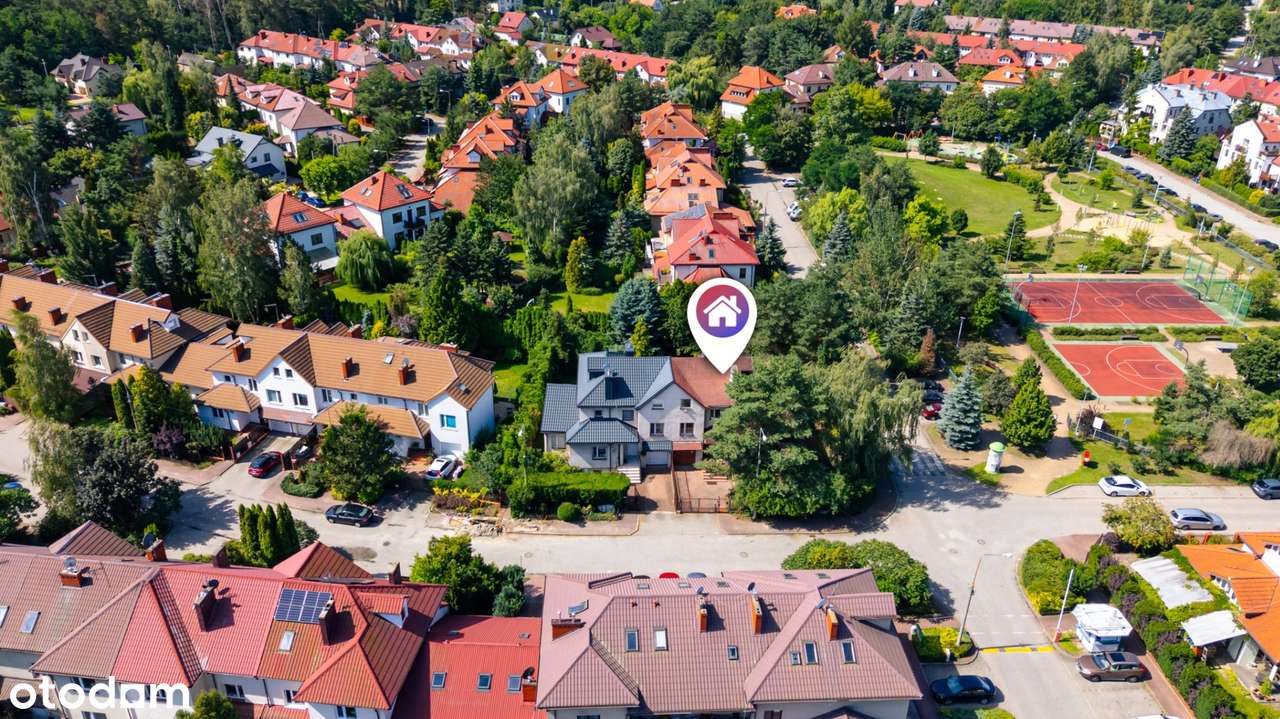 Duży 7 pok. dom na osiedlu zamkniętym w Nadarzynie, 0% prowizji