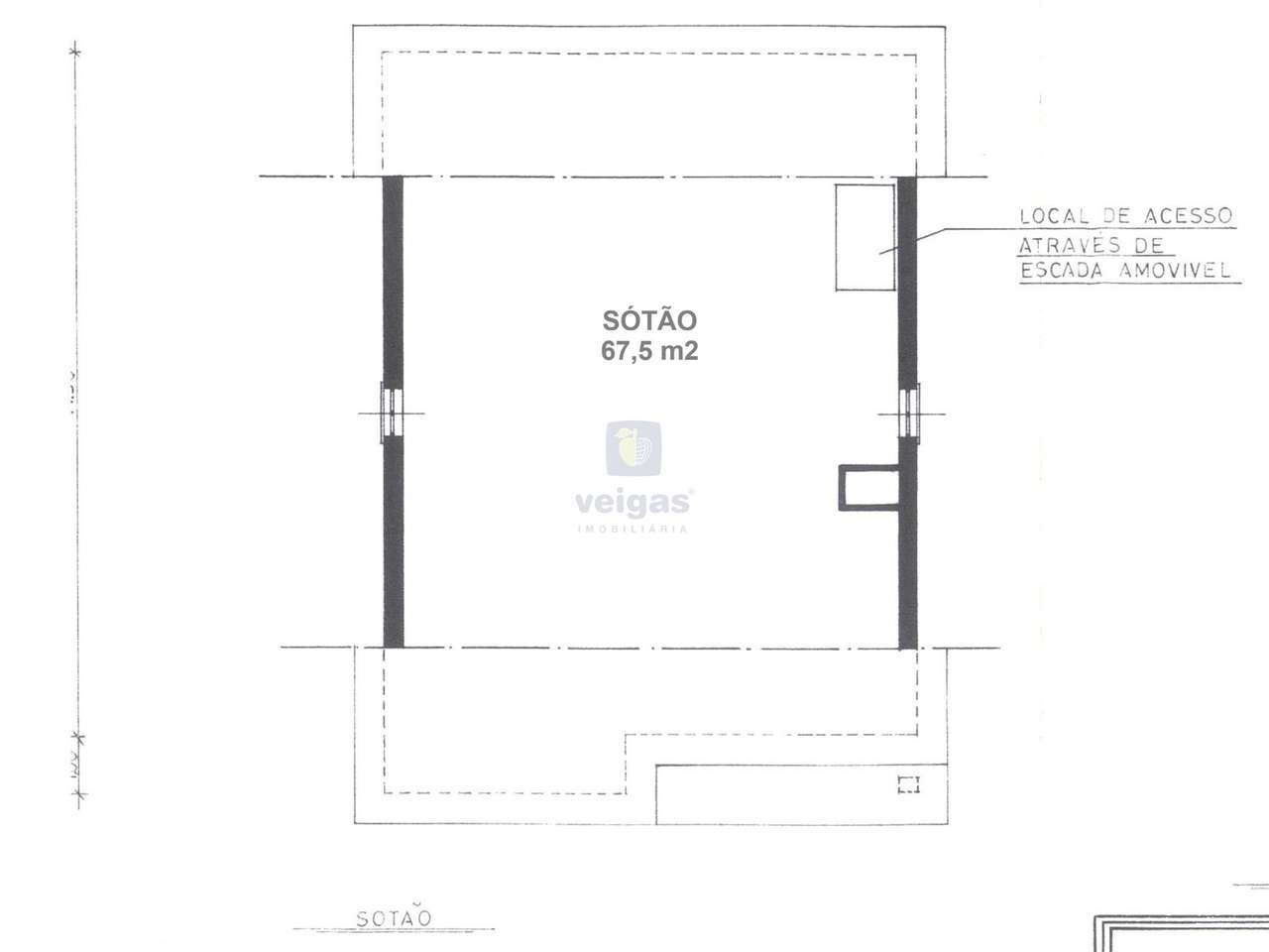 Moradia térrea isolada T3 em Vila Cã, Pombal, com sótão e terreno com-22