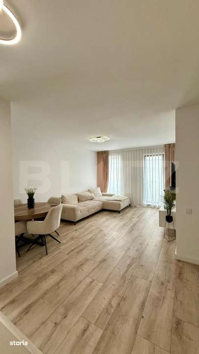 Apartament PASIV, 3 camere, 2 bai, parcare, UNIC in Floresti, zona Sem - Imagine principală: 2/15