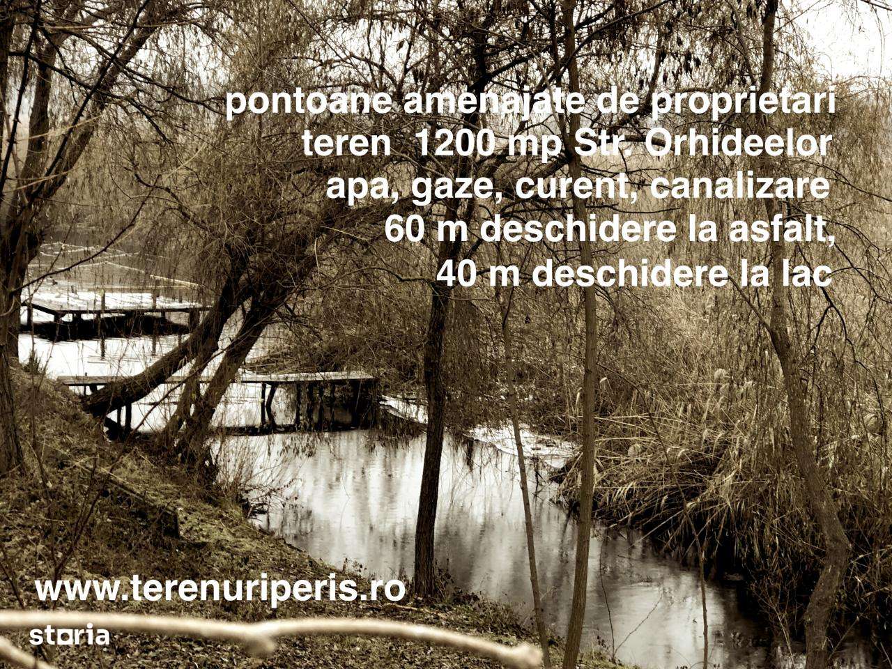 Teren lac Peris IN RATE 1000€, terenuri Tancabesti, Snagov, Corbeanca-2