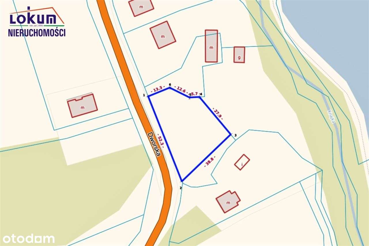 Kostkowice - działka 13a pod dom, media, dojazd-15