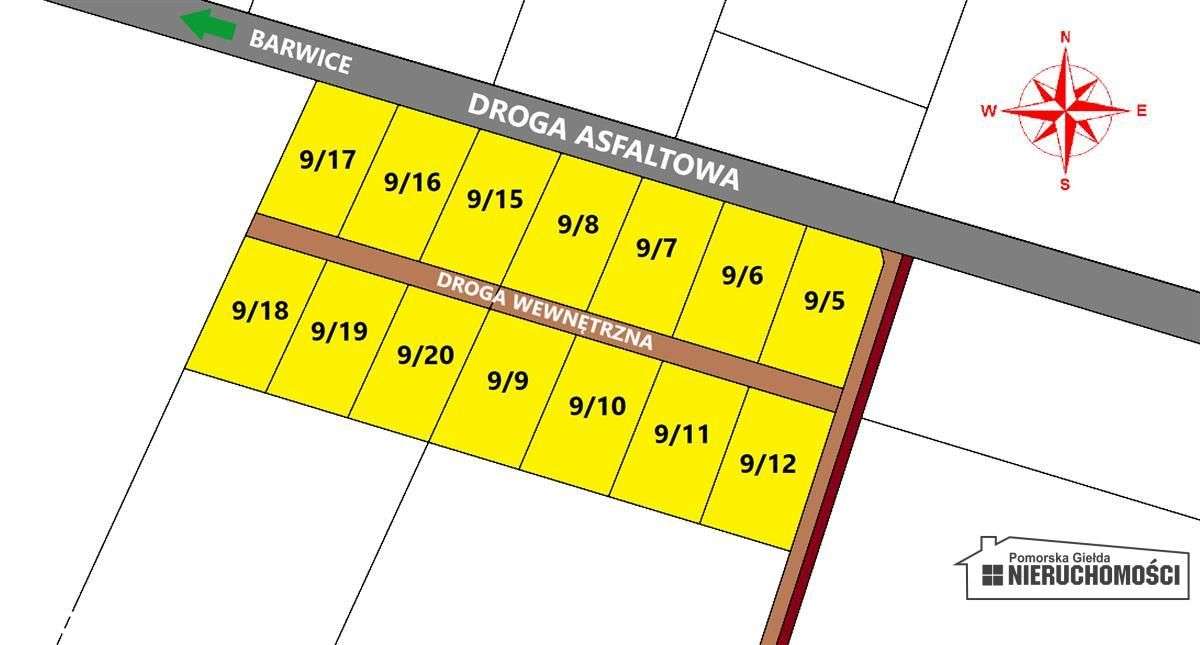 Działki budowlane w Barwicach – na raty 0%.-6