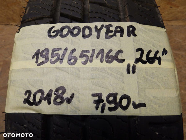 Opona zimowa Goodyear 195/65/16C 2018 7.90mm - 4