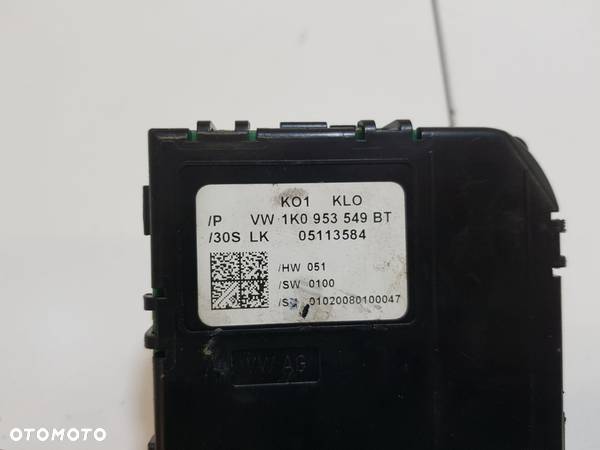 STEROWNIK MODUŁ KĄTA SKRĘTU VOLKSWAGEN CADDY 3 1K0953549BT - 2