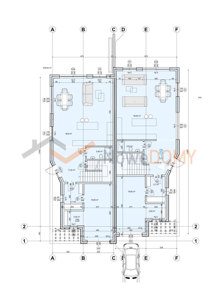 Przestronny Nowoczesny Bliźniak 200 m2 w Wysokim Standardzie 0% prow. - Pełny obrazek: 4/5