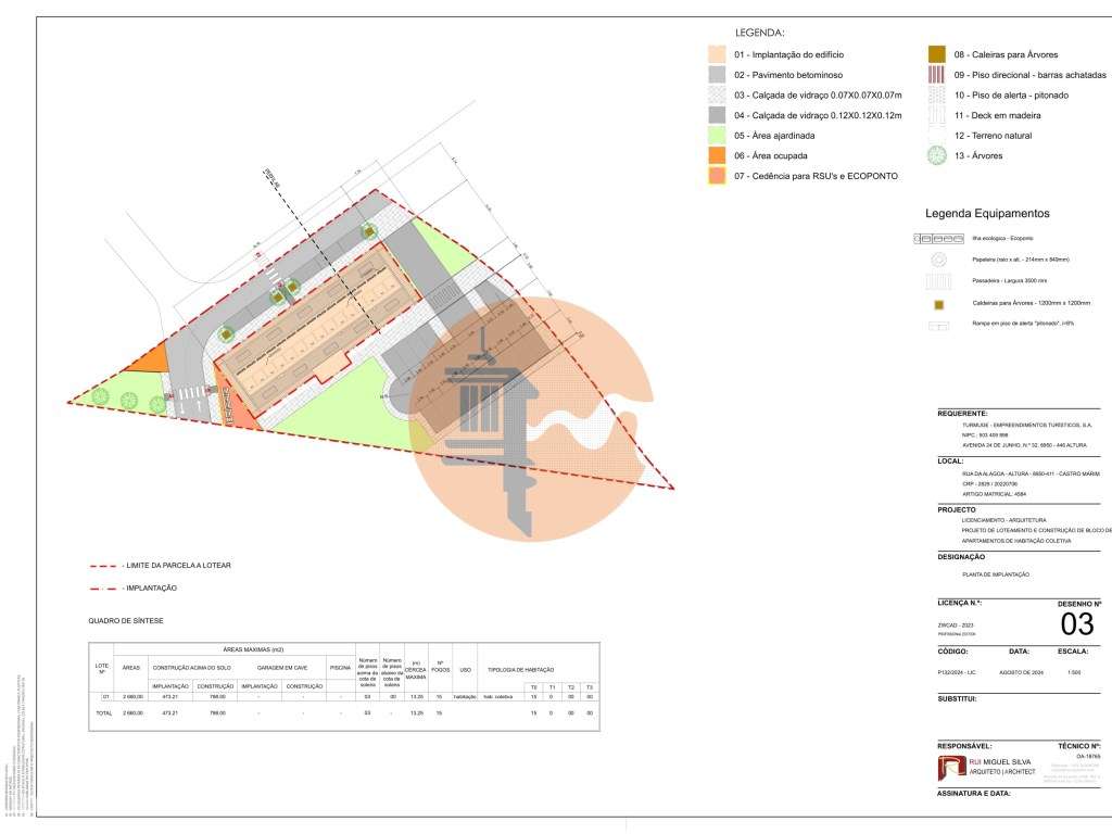 Terreno com 2660m² com PIP aprovado para construção de 15 Apartamen... - Grande imagem: 4/28