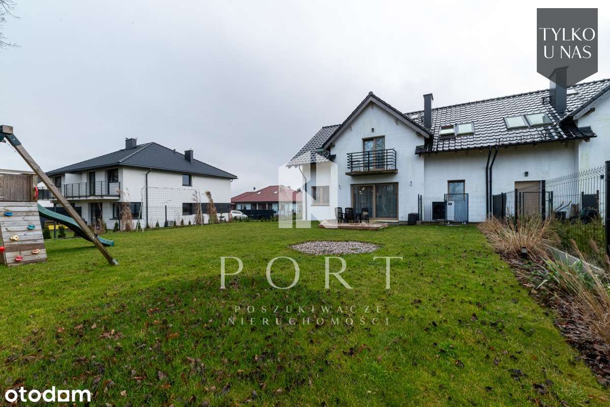 Bliźniak z dużym ogrodem i garażem,10 min od Gdyni-15