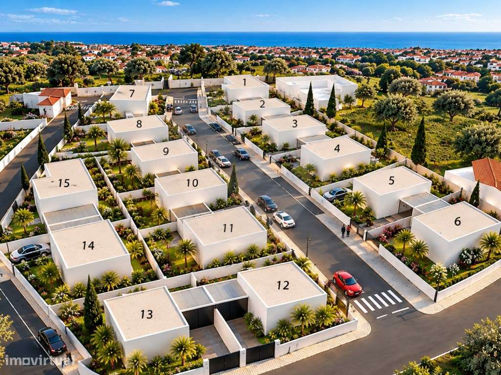 Lote para Construção de Moradias de 4 Frentes em Amorim na Póvoa de...-15