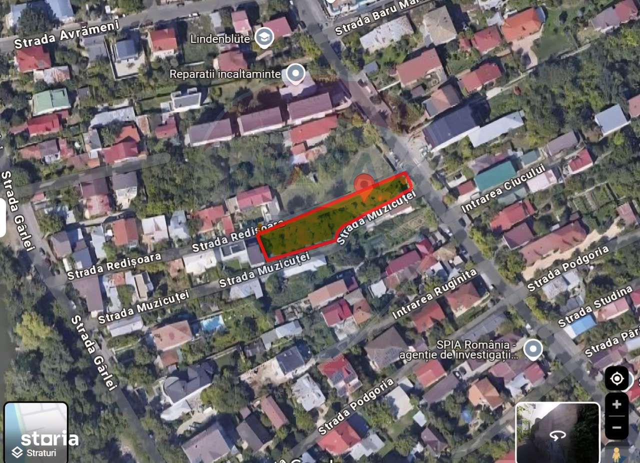 Teren 847 mp Baneasa Dobrogeanu Gherea  deschidere trei laturi - Imagine principală: 3/10