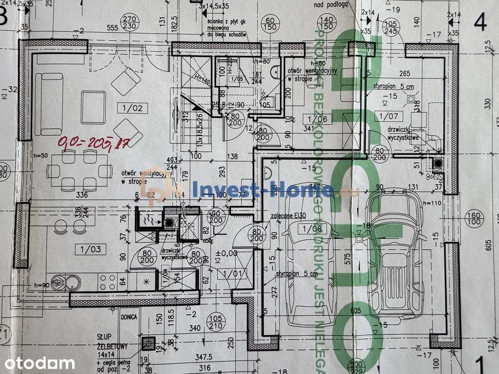 Skrzeszewo Urokliwa działka + stan surowy otwarty-5