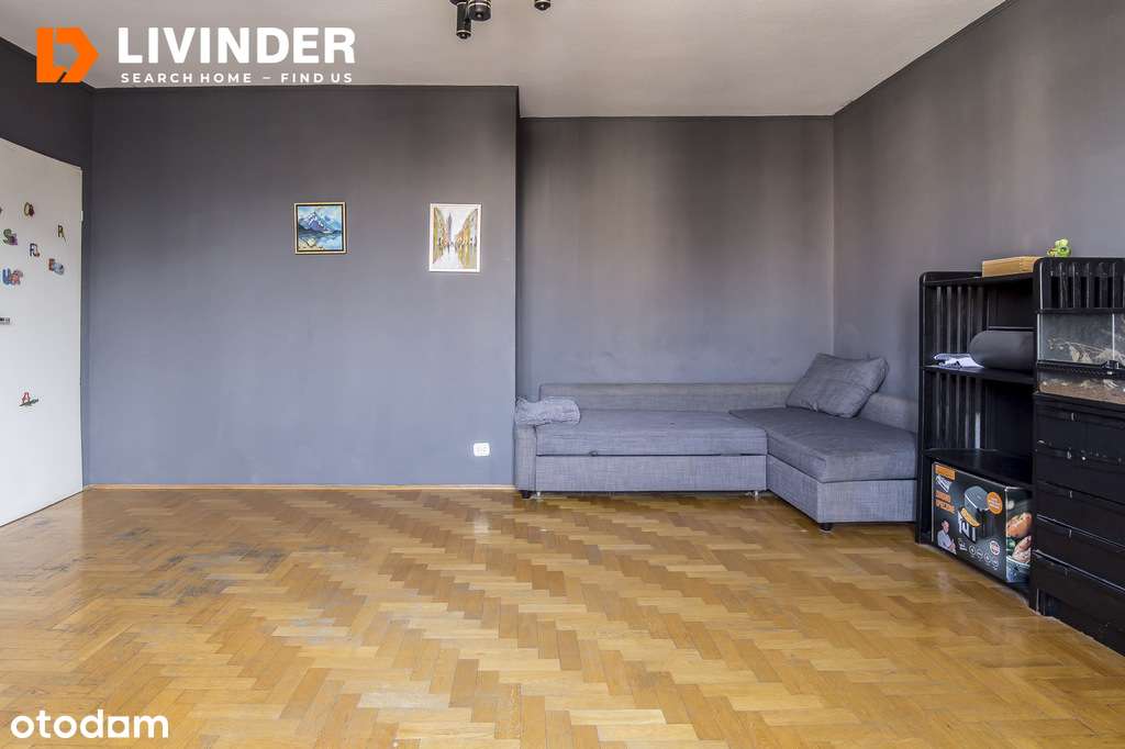 44 m² | duży pokój | osobna kuchnia | balkon - Widok 2