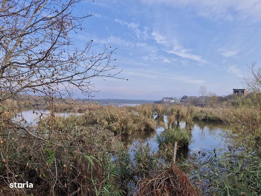 Teren langa case cu utilitati, lac la 300 metri,700 mp, 41500 euro-1