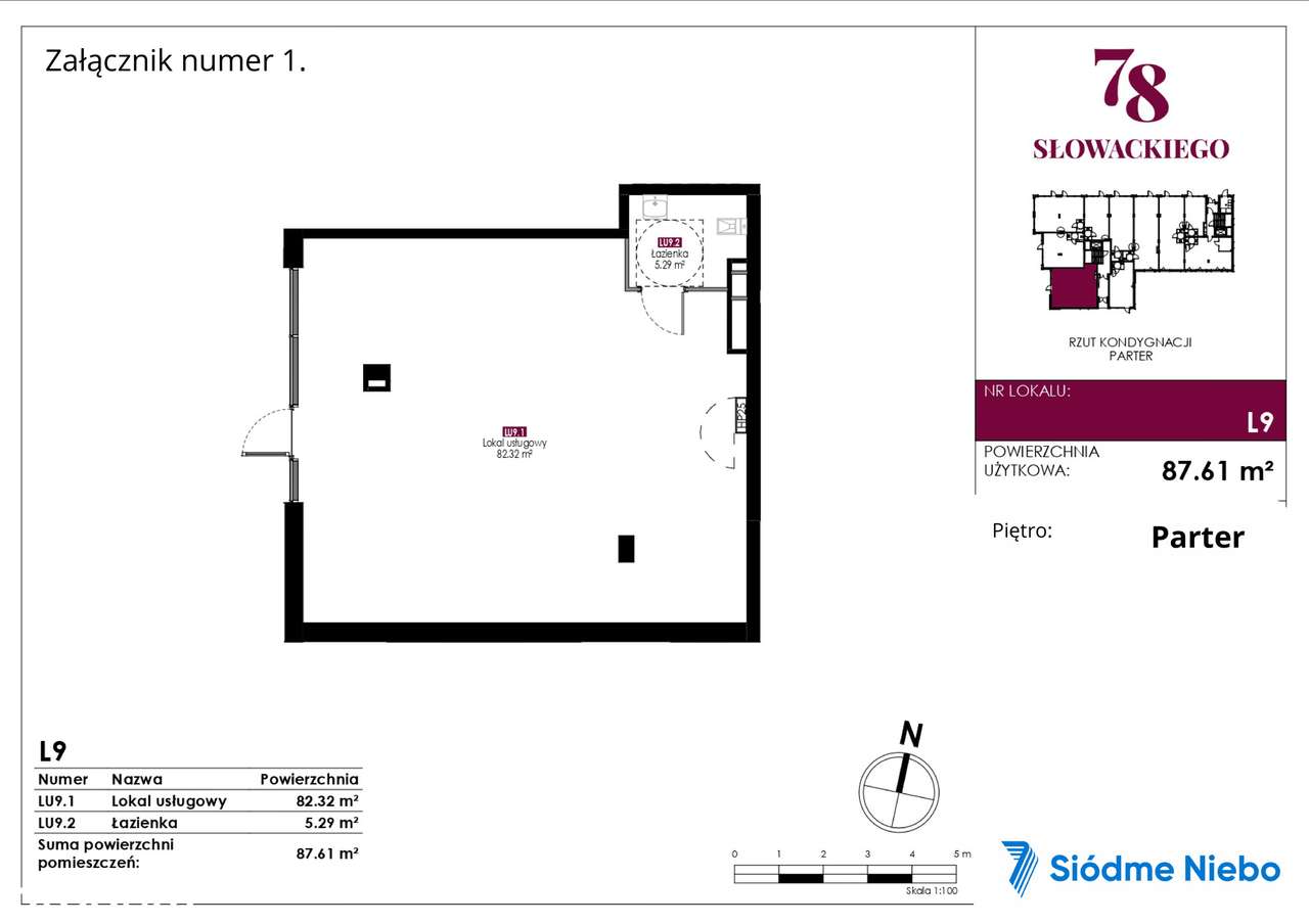 Biznesowy lokal usługowy | LU9 - Pełny obrazek: 2/7