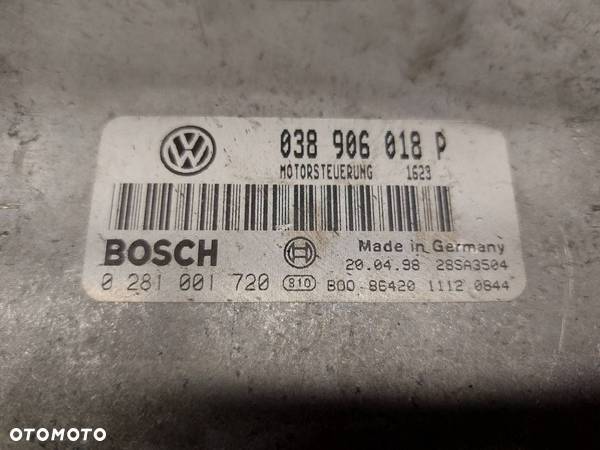 ZESTAW STARTOWY PASSAT B5 1.9 TDI 0281001720 - 2