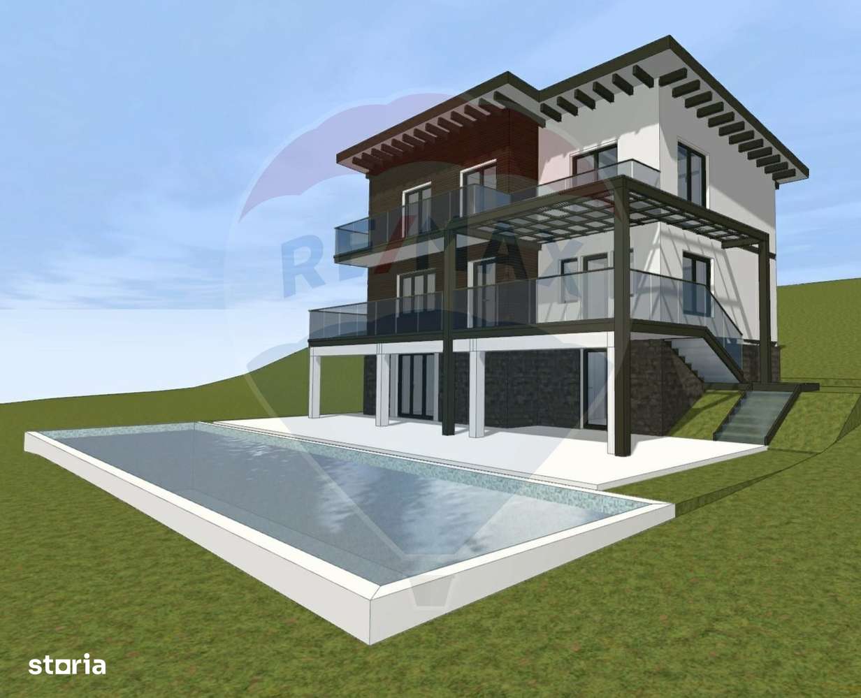 VIlă la Cheie de vânzare, 5 camere,  în Iași zona Mănăstirea Bucium - Imagine principală: 1/12