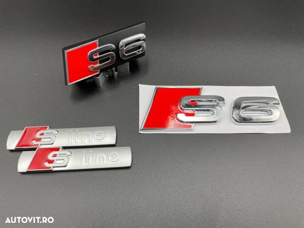 Set embleme Premium Audi S6 - 1