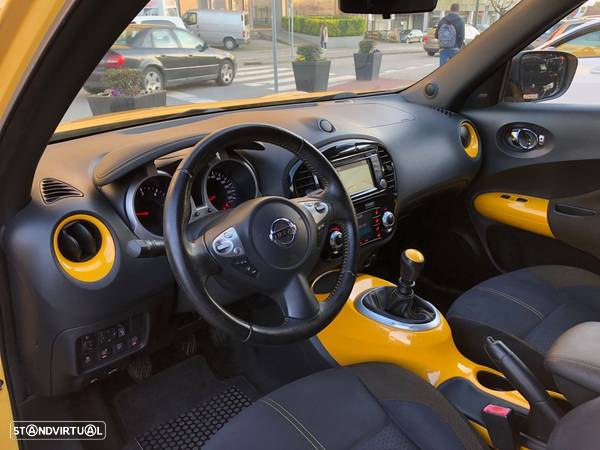 Nissan Juke 1.5 dCi Tekna Premium Ext.1 Yellow S. - 8