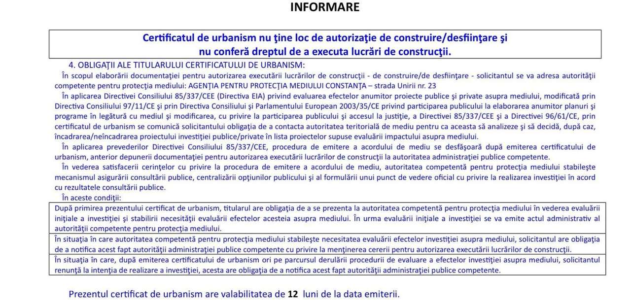 Teren intravilan de vânzare – Constanța, zona KM 5-5