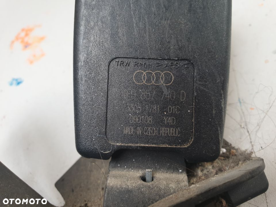 audi a6 c6 zapinka pasa tyl tylna tyl 4f0857740d - 3