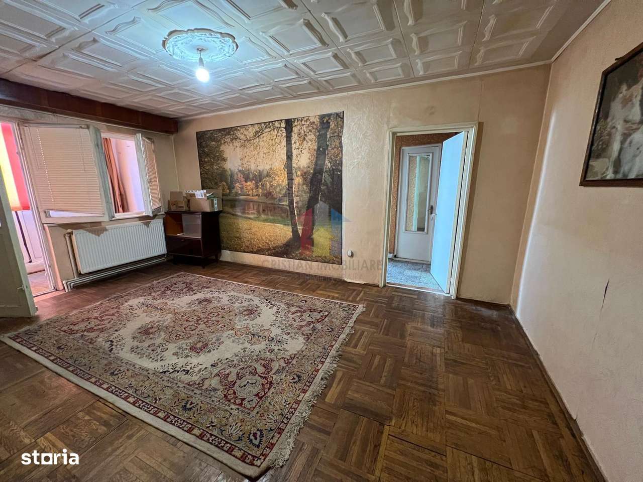 Mare-57mp,  2 camere confort 1, zona Viziru 1 balcon 7m-1