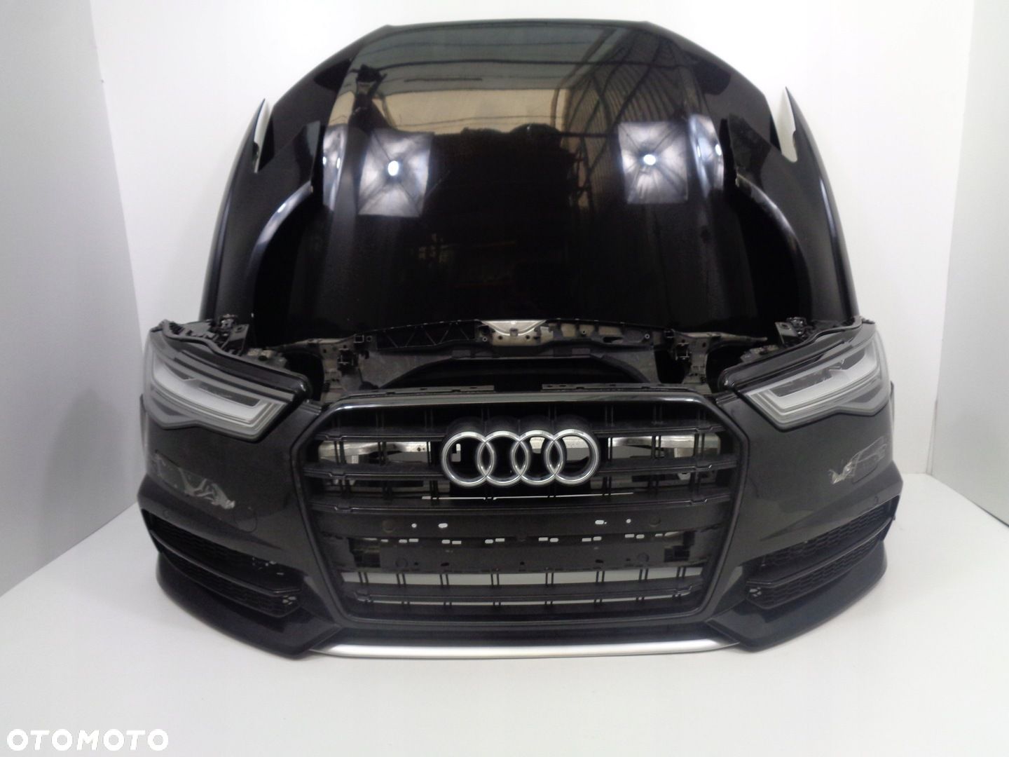 AUDI A6 C7 4G LIFT PRZÓD ZESTAW CZĘŚCI LAMPY MASKA - 1