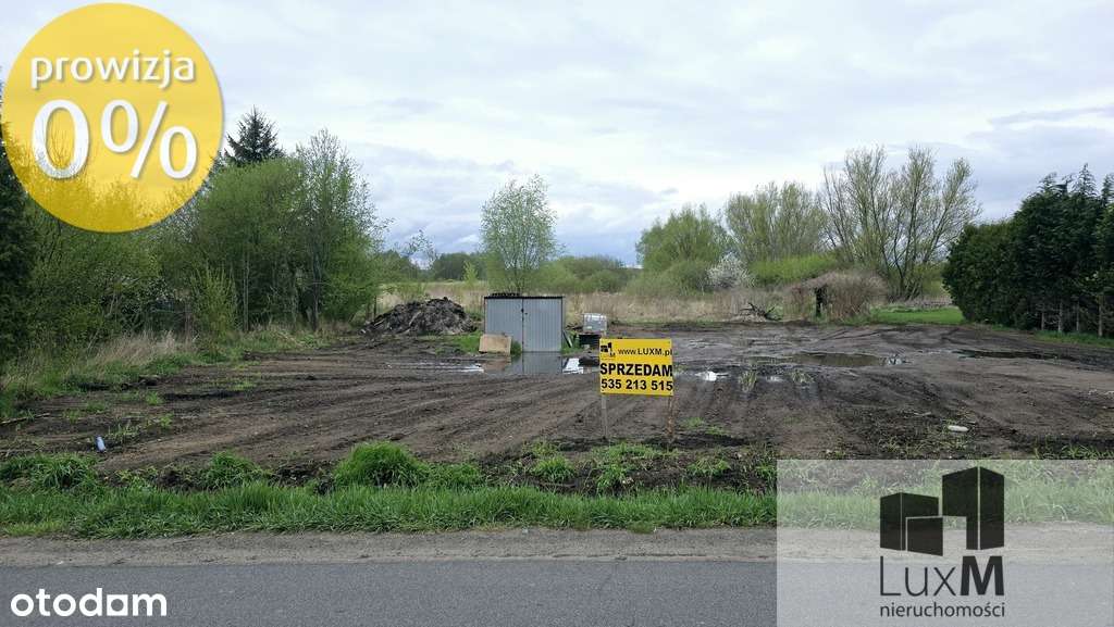 Dziaka przy asfaltowej drodze koło sklepu Lewiatan - Pełny obrazek: 3/11