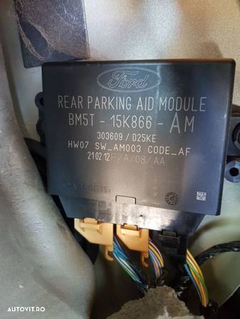 Unitate / Modul / Calculator Senzori Parcare / Parktronic Ford Focus 3 2010-2018 Cod: BM5T-15K866-AM - 1