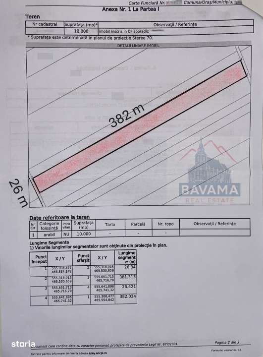 Teren extravilan de vanzare - 10 000 mp -Sud Harman-6