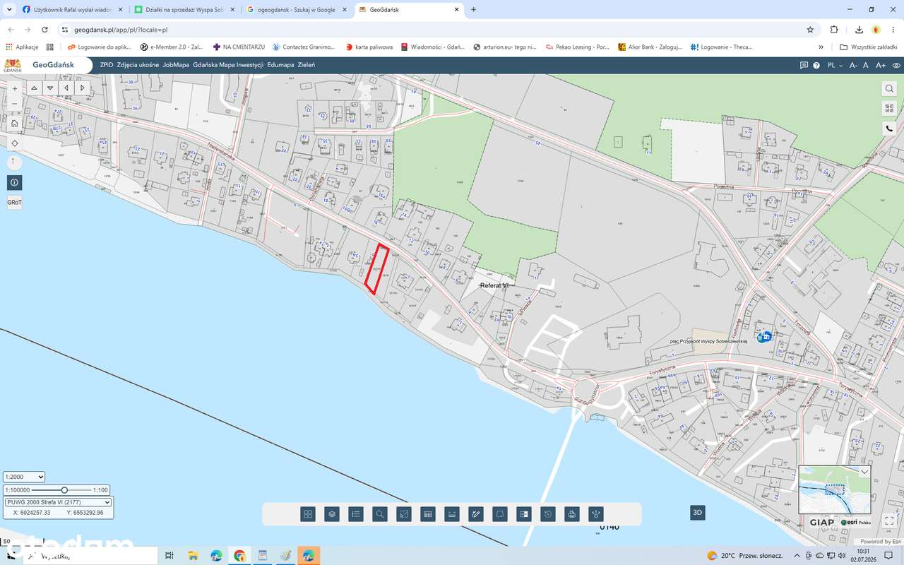 Działka budowlana z widokiem na SOL MARINE