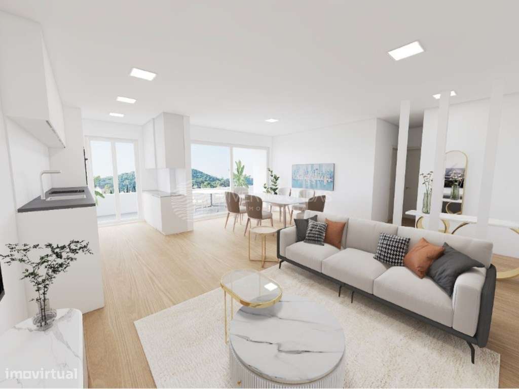 APARTAMENTO T3 | Varanda com 11m2 | Vista panorâmica e Parqueamento - Grande imagem: 5/90