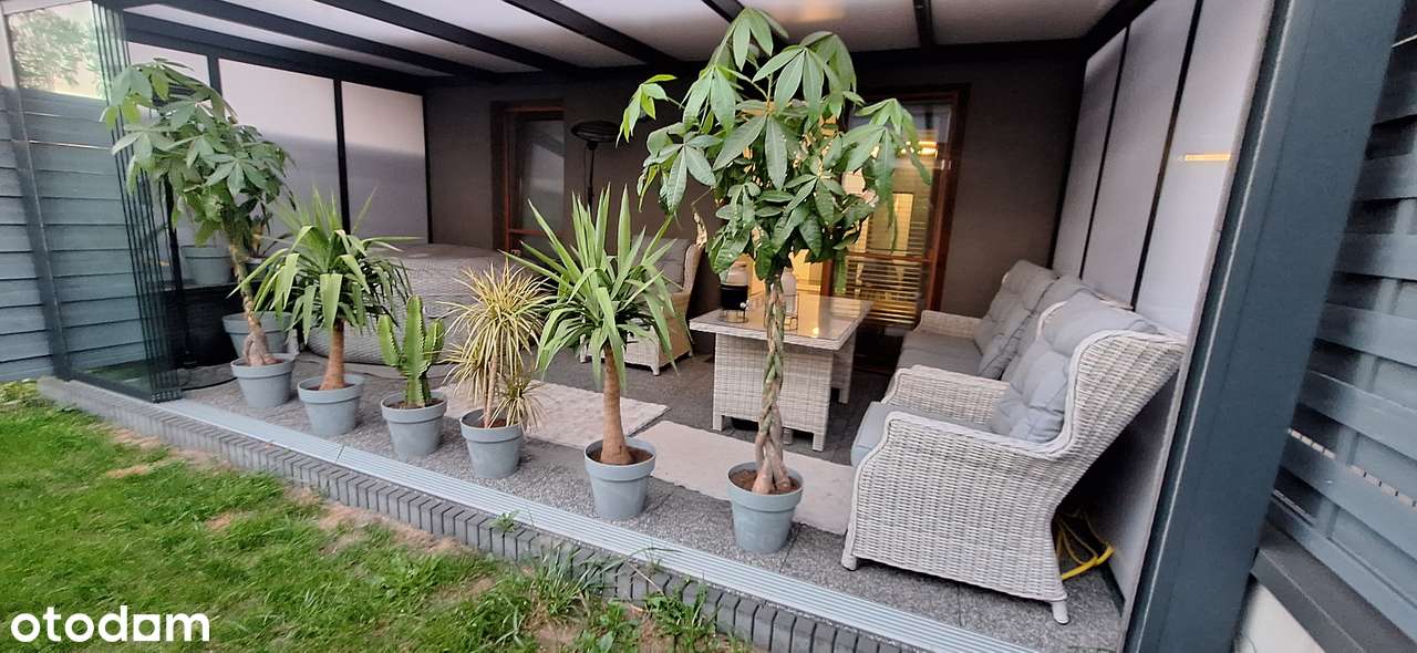 Apartament z Ogrodem Zimowym 18m , garażem i komőrką. Zamiana na dom .